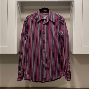 H&M striped button up